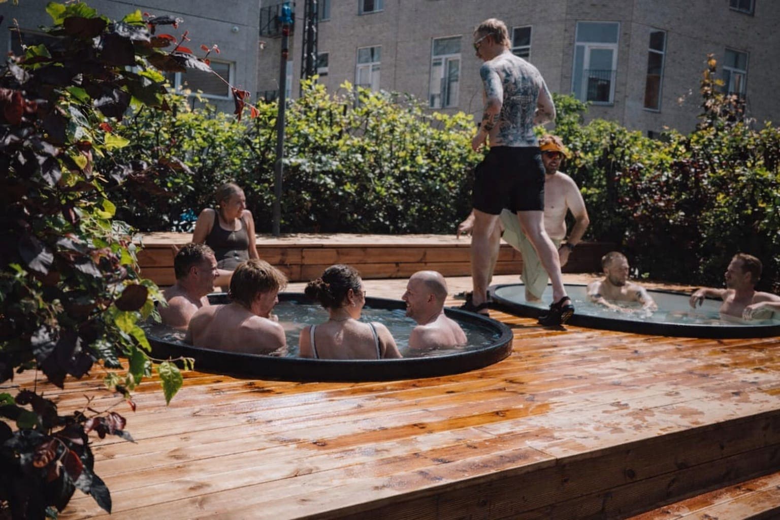 Corporate wellness event at Heat Harmony