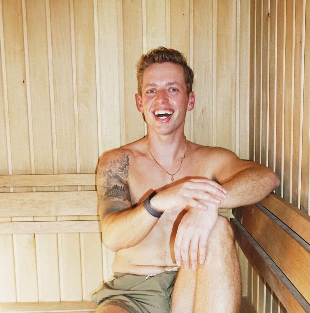 Portrait of Alex Sychou, Heat Harmony Saunagus master.