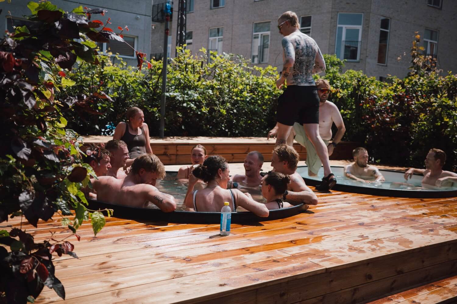 Corporate wellness event at Heat Harmony