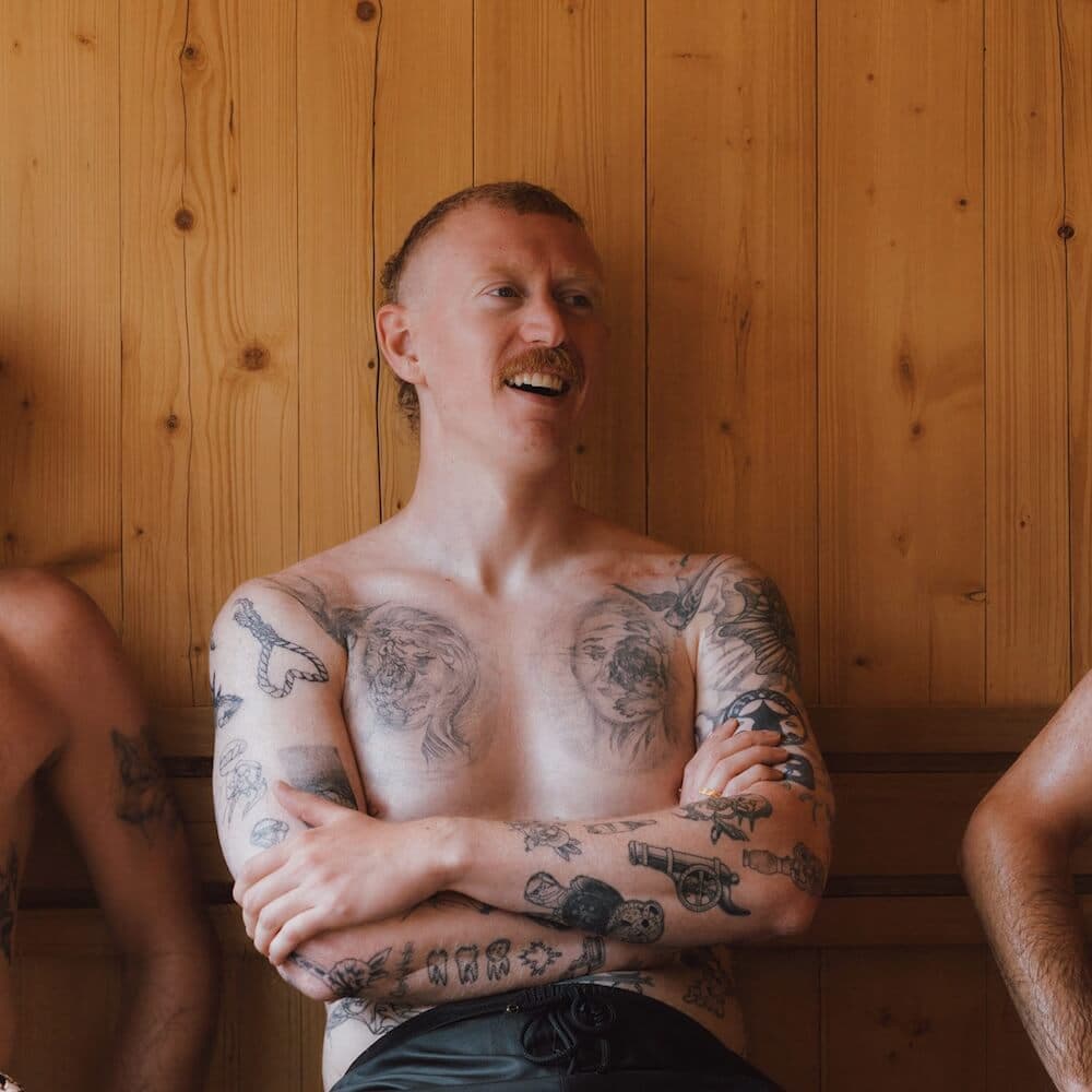 Portrait of Andreas Hedensted, Heat Harmony Saunagus master.